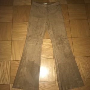 Suede Bell bottoms